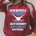 Butterfly Butterwhy Buttercry Swimming Swimmer Raglan Sleeve Sweatshirt Heather Dust Butterfly Butterwhy Buttercry Swimming Swimmer Raglan Sleeve Sweatshirt Heather Dust