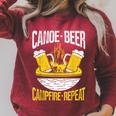 Canoe Beer Campfire Repeat Kayak Canoe Raglan Sleeve Sweatshirt Heather Dust Canoe Beer Campfire Repeat Kayak Canoe Raglan Sleeve Sweatshirt Heather Dust