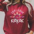 Canoe Boat Paddling Sport Kayaker Live Love Kayak Kayaking Raglan Sleeve Sweatshirt Heather Dust Canoe Boat Paddling Sport Kayaker Live Love Kayak Kayaking Raglan Sleeve Sweatshirt Heather Dust