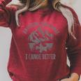 Canoe Canoeing Raglan Sleeve Sweatshirt Heather Dust