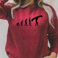 Canoe Evolution Canoeing Shirt T-Shirt Raglan Sleeve Sweatshirt Heather Dust