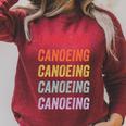 Canoeing Raglan Sleeve Sweatshirt Heather Dust