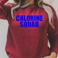 Chlorine Crew Swimming Raglan Sleeve Sweatshirt Heather Dust Chlorine Crew Swimming Raglan Sleeve Sweatshirt Heather Dust