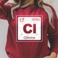 Chlorine Periodic Table Symbol Chemistry Swimming Dive Raglan Sleeve Sweatshirt Heather Dust Chlorine Periodic Table Symbol Chemistry Swimming Dive Raglan Sleeve Sweatshirt Heather Dust
