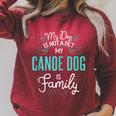 Cute Canoe Dog Shirt Family Dog For Women Men Sleeveless Raglan Sleeve Sweatshirt Heather Dust Cute Canoe Dog Shirt Family Dog For Women Men Sleeveless Raglan Sleeve Sweatshirt Heather Dust