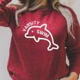 Dolphin Dolfin Varsity Swim Swim Team Swim Club Swimming Raglan Sleeve Sweatshirt Heather Dust Dolphin Dolfin Varsity Swim Swim Team Swim Club Swimming Raglan Sleeve Sweatshirt Heather Dust