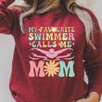 Favourite Swimmer Calls Me Mom Swimming Mom Female Swimmer Raglan Sleeve Sweatshirt Heather Dust Favourite Swimmer Calls Me Mom Swimming Mom Female Swimmer Raglan Sleeve Sweatshirt Heather Dust