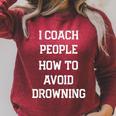 HILARIOUS TEACHER QUOTE SWIMMING COACH SWIM INSTRUCTOR Raglan Sleeve Sweatshirt Heather Dust HILARIOUS TEACHER QUOTE SWIMMING COACH SWIM INSTRUCTOR Raglan Sleeve Sweatshirt Heather Dust