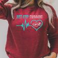 Just Keep Swimming For Swimmers Divers Diving Retro Raglan Sleeve Sweatshirt Heather Dust Just Keep Swimming For Swimmers Divers Diving Retro Raglan Sleeve Sweatshirt Heather Dust