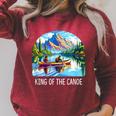 King Of The Canoe Canoeing Raglan Sleeve Sweatshirt Heather Dust King Of The Canoe Canoeing Raglan Sleeve Sweatshirt Heather Dust