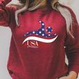 Patriotic American Flag Floating USA Swimming Team Raglan Sleeve Sweatshirt Heather Dust Patriotic American Flag Floating USA Swimming Team Raglan Sleeve Sweatshirt Heather Dust