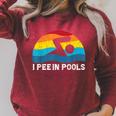 I Pee In Pools Swimmer Swimming Coach Player Graphic Raglan Sleeve Sweatshirt Heather Dust I Pee In Pools Swimmer Swimming Coach Player Graphic Raglan Sleeve Sweatshirt Heather Dust