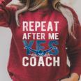 Repeat Yes Swim Coaching Swimming Coaches Raglan Sleeve Sweatshirt Heather Dust Repeat Yes Swim Coaching Swimming Coaches Raglan Sleeve Sweatshirt Heather Dust