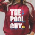 Summer Pool Guy Swimming Pool Boy Raglan Sleeve Sweatshirt Heather Dust Summer Pool Guy Swimming Pool Boy Raglan Sleeve Sweatshirt Heather Dust