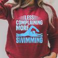 Swim Coach Swim Training Swimming Sport Raglan Sleeve Sweatshirt Heather Dust Swim Coach Swim Training Swimming Sport Raglan Sleeve Sweatshirt Heather Dust