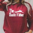 The Swim Father Swimming Dad Swimmer Raglan Sleeve Sweatshirt Heather Dust The Swim Father Swimming Dad Swimmer Raglan Sleeve Sweatshirt Heather Dust