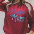 Swim Mom Swimming Cute Raglan Sleeve Sweatshirt Heather Dust Swim Mom Swimming Cute Raglan Sleeve Sweatshirt Heather Dust