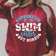 Swim Sister Supportive Swimming Sister Of A Swimmer Sis Raglan Sleeve Sweatshirt Heather Dust Swim Sister Supportive Swimming Sister Of A Swimmer Sis Raglan Sleeve Sweatshirt Heather Dust