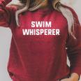 Swim Whisperer Swimming Coach Teacher Instructor Raglan Sleeve Sweatshirt Heather Dust Swim Whisperer Swimming Coach Teacher Instructor Raglan Sleeve Sweatshirt Heather Dust
