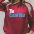 The SwimFather Saying Tee For Swimming Fatehrs Raglan Sleeve Sweatshirt Heather Dust The SwimFather Saying Tee For Swimming Fatehrs Raglan Sleeve Sweatshirt Heather Dust