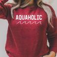 Swimmer Boating Aquaholic Swimming Water Sports Lover Raglan Sleeve Sweatshirt Heather Dust Swimmer Boating Aquaholic Swimming Water Sports Lover Raglan Sleeve Sweatshirt Heather Dust