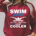 Swimmer Mother Swimming Women Swim Mom Like A Normal Mom Raglan Sleeve Sweatshirt Heather Dust Swimmer Mother Swimming Women Swim Mom Like A Normal Mom Raglan Sleeve Sweatshirt Heather Dust