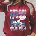 Swimming Humor Swim Raglan Sleeve Sweatshirt Heather Dust Swimming Humor Swim Raglan Sleeve Sweatshirt Heather Dust