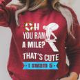 Swimming Saying For Swimmers Raglan Sleeve Sweatshirt Heather Dust