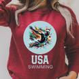SWIMMING SPORT COMPETITIVE SWIM Raglan Sleeve Sweatshirt Heather Dust SWIMMING SPORT COMPETITIVE SWIM Raglan Sleeve Sweatshirt Heather Dust