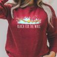 Swimming Swim Team Gear For a Swimmer Quote Saying Raglan Sleeve Sweatshirt Heather Dust
