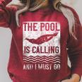 Swimming Swimmer Swim The Pool Is Calling Vintage Raglan Sleeve Sweatshirt Heather Dust Swimming Swimmer Swim The Pool Is Calling Vintage Raglan Sleeve Sweatshirt Heather Dust
