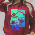 Swimming Swimmers Raglan Sleeve Sweatshirt Heather Dust Swimming Swimmers Raglan Sleeve Sweatshirt Heather Dust