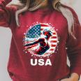 Swimming United States Apparel American Flag Swimming Raglan Sleeve Sweatshirt Heather Dust Swimming United States Apparel American Flag Swimming Raglan Sleeve Sweatshirt Heather Dust