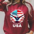 Swimming United States Shirt With American Flag Swimming Raglan Sleeve Sweatshirt Heather Dust Swimming United States Shirt With American Flag Swimming Raglan Sleeve Sweatshirt Heather Dust