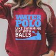 Water Polo Like Swimming But With Balls T-Shirt Raglan Sleeve Sweatshirt Heather Dust Water Polo Like Swimming But With Balls T-Shirt Raglan Sleeve Sweatshirt Heather Dust