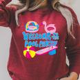 Welcome To The Pool Party Birthday Summer Family Swimming Raglan Sleeve Sweatshirt Heather Dust Welcome To The Pool Party Birthday Summer Family Swimming Raglan Sleeve Sweatshirt Heather Dust