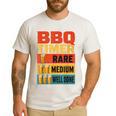 BBQ Dad Griller Weekend Barbecue Men's Casual T-Shirt White BBQ Dad Griller Weekend Barbecue Men's Casual T-Shirt White