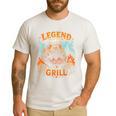 Bigfoot Legend Of The Grill BBQ Dad Father Day 2026 Men's Casual T-Shirt White Bigfoot Legend Of The Grill BBQ Dad Father Day 2026 Men's Casual T-Shirt White