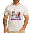 Even A Dad Can Still Be A Baby Girl BBQ Dad Cat Grilling Men's Casual T-Shirt White
