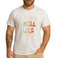Real Men Smell Like Barbecue Grilling BBQ Dad Graphic Men's Casual T-Shirt White