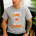 Backyard Pitmaster Father BBQ Dad Griller Men's Casual T-Shirt Sport Grey Backyard Pitmaster Father BBQ Dad Griller Men's Casual T-Shirt Sport Grey