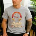 BBQ Dad Daddio Of The Patio Fathers Day Grilling Men's Casual T-Shirt Sport Grey