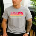 BBQ Dad Joke I'Ll Feed All You Fuckers Barbecue Cookout Chef Men's Casual T-Shirt Sport Grey
