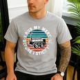 BBQ Dad Offset Smoker Pit Accessory I Rub My Meat Text Men's Casual T-Shirt Sport Grey BBQ Dad Offset Smoker Pit Accessory I Rub My Meat Text Men's Casual T-Shirt Sport Grey