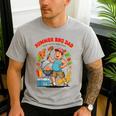 Fun Summer BBQ Dad For Grilling Enthusiasts Men's Casual T-Shirt Sport Grey Fun Summer BBQ Dad For Grilling Enthusiasts Men's Casual T-Shirt Sport Grey
