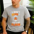 Women's Backyard Pitmaster Father BBQ Dad Griller Men's Casual T-Shirt Sport Grey