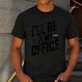BBQ Dad Grilling Retro Cookout Men's Casual T-Shirt Dark Grey
