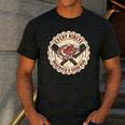Every Ribeye Deserves A Good Rub BBQ Dad Grilling Men's Casual T-Shirt Dark Grey