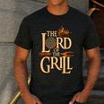 Lord Of The Grill BBQ Daddy Nerd Dad Men's Casual T-Shirt Dark Grey