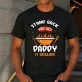 Stand Back Daddy Is Grilling Grill Meat Barbecue Bbq Dad Men's Casual T-Shirt Dark Grey Stand Back Daddy Is Grilling Grill Meat Barbecue Bbq Dad Men's Casual T-Shirt Dark Grey